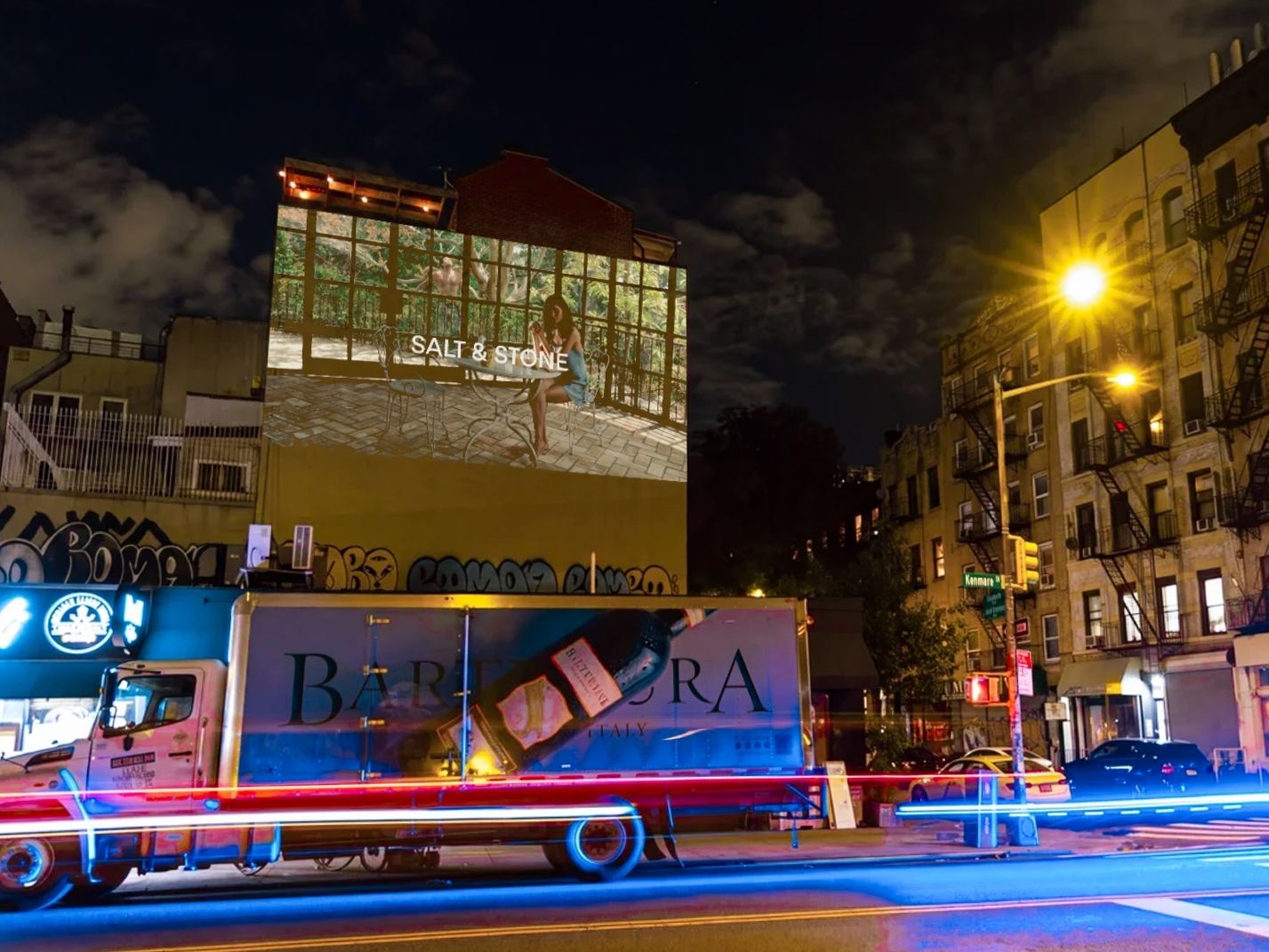 Premium projection location